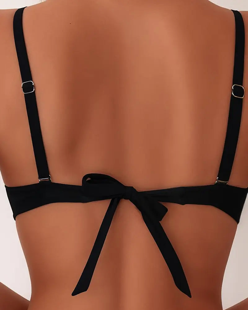 Lois™ | Conjunto de Bikini Sin Espalda Seductor