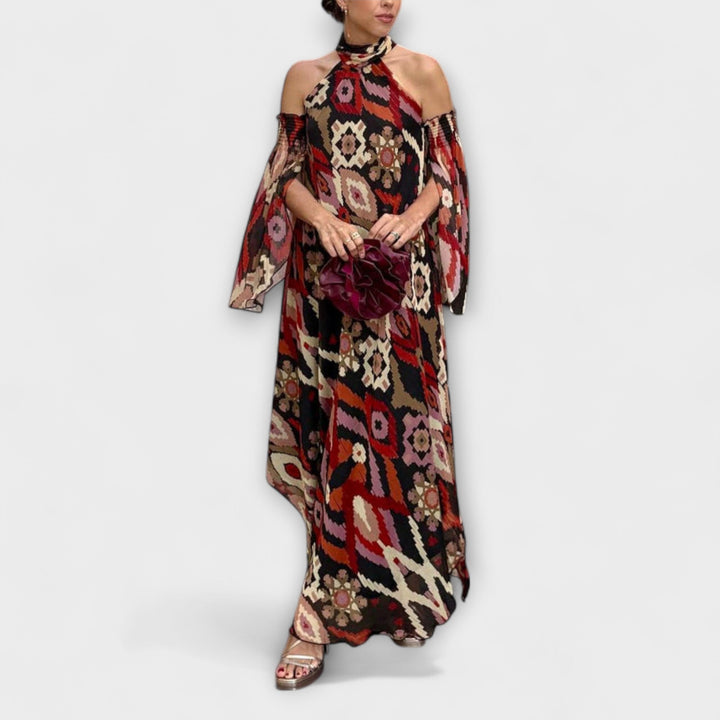 Monroe - Maxi vestido inspirado en el estilo boho
