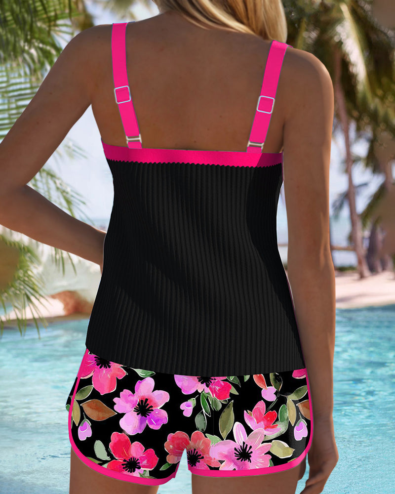 Matilda™ | Conjunto de Tankini de Dos Piezas para Playa
