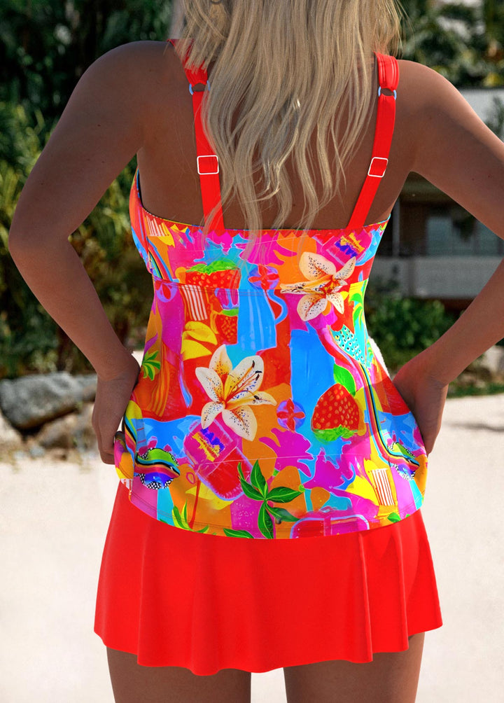Eleanor™ | Stylish Floral Tankini Swim Dress