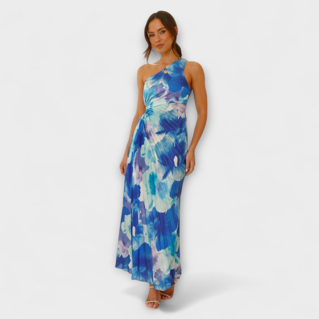 Sienna - Vestido Maxi Elegante con Escote