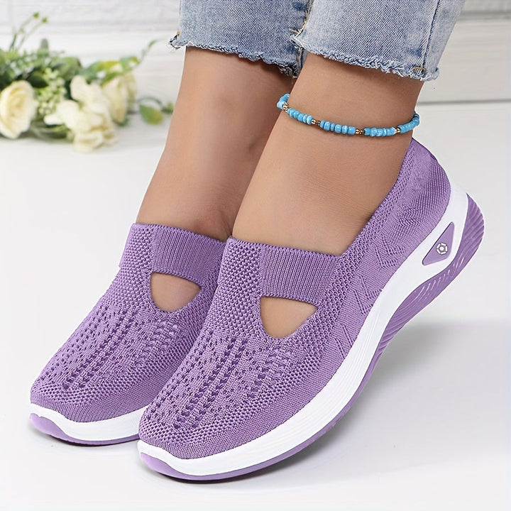 Zapatillas fáciles de poner, confort estable