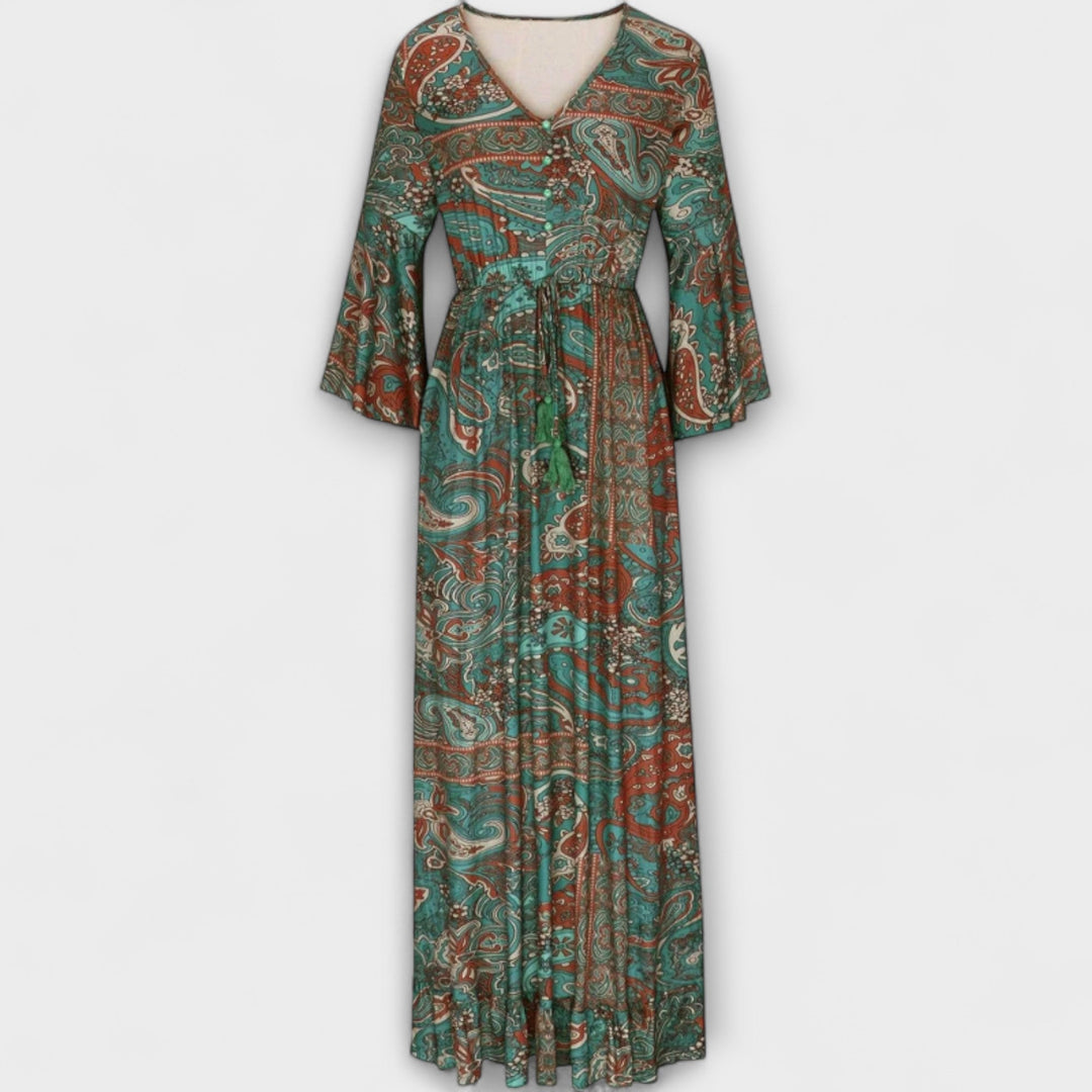 Renatilen - Vestido estampado para mujeres