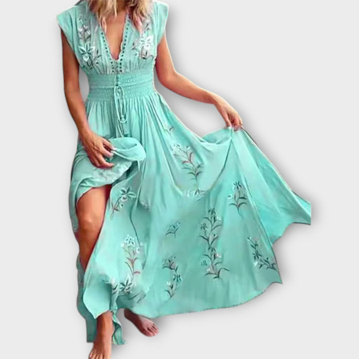 Felizia – Vestido boho con encantador bordado