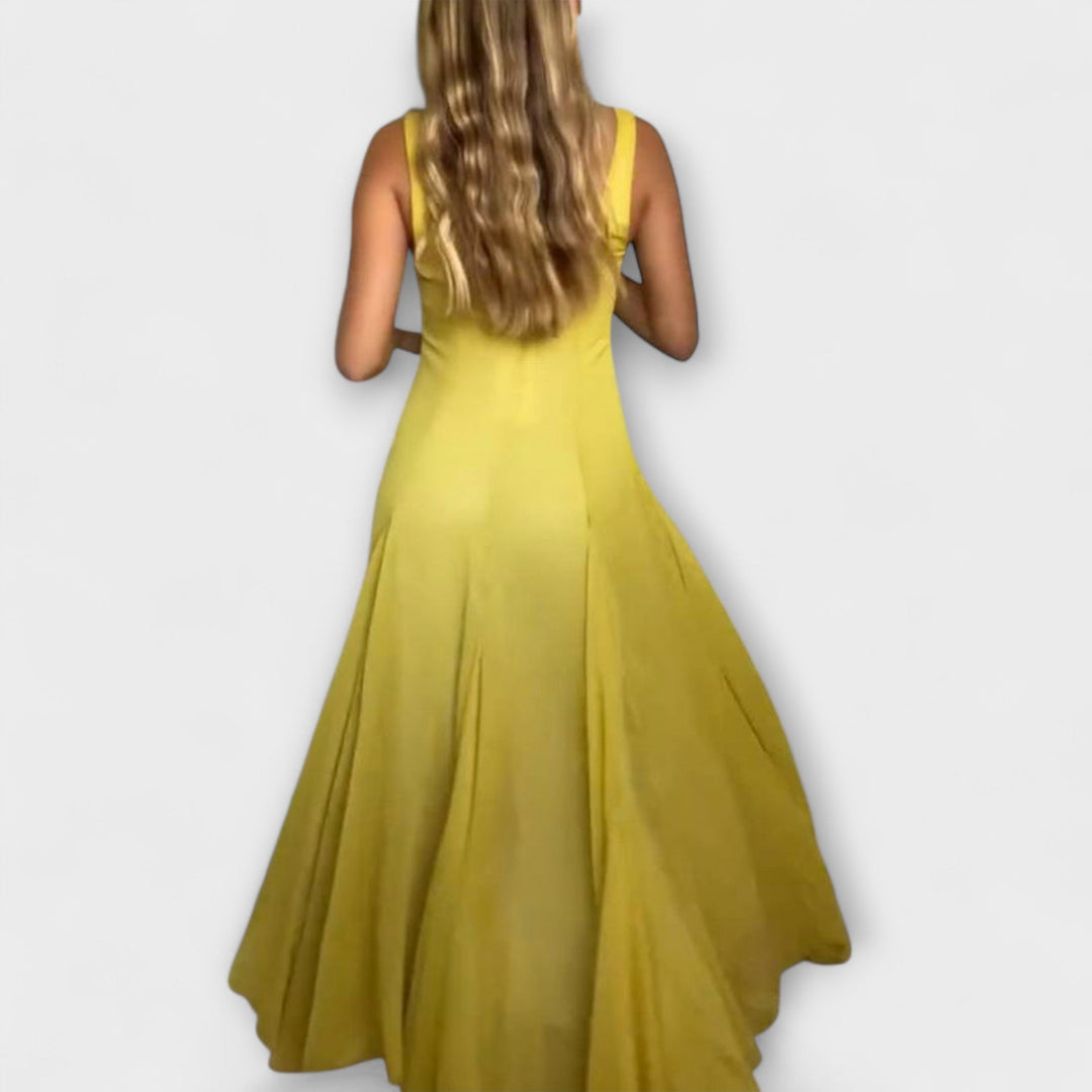 Lilith - Vestido con escote rectangular