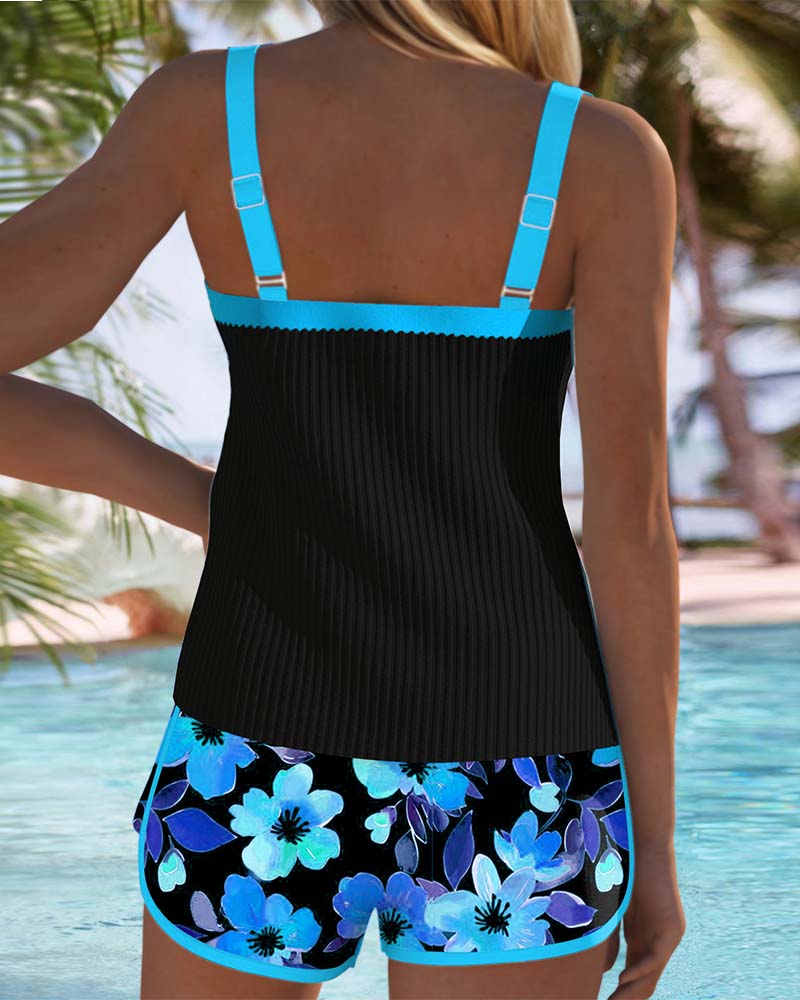 Matilda™ | Conjunto de Tankini de Dos Piezas para Playa