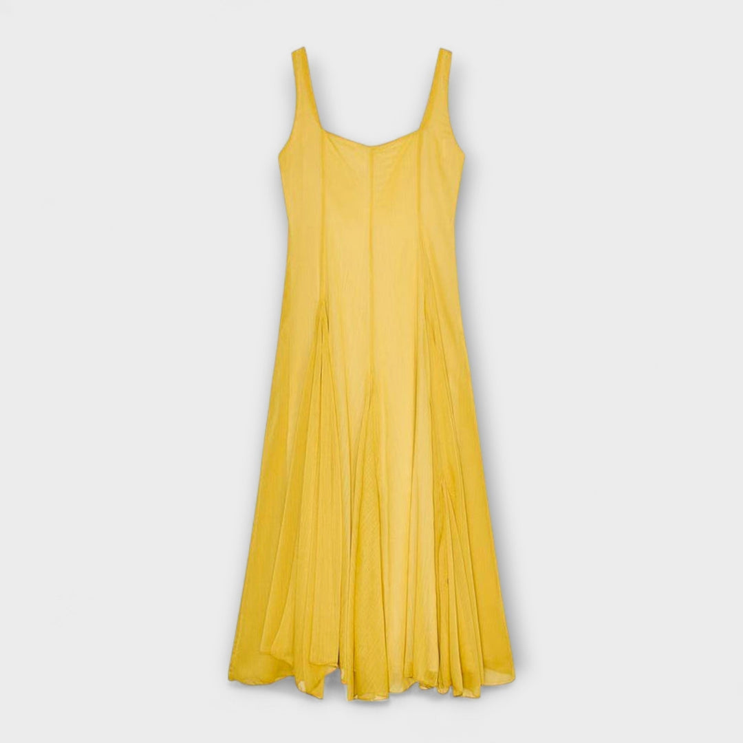 Lilith - Vestido con escote rectangular