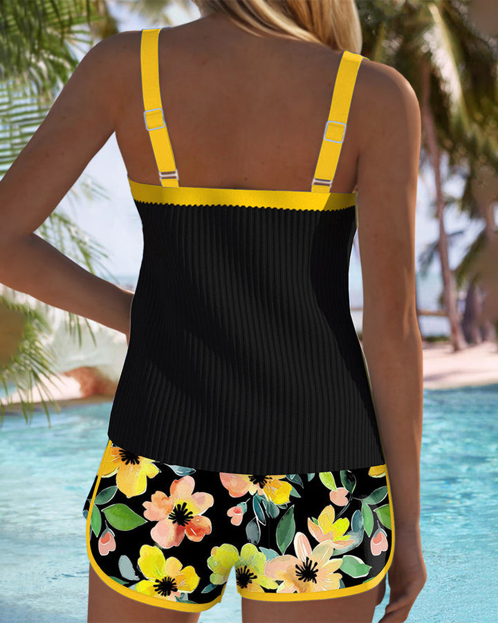 Matilda™ | Conjunto de Tankini de Dos Piezas para Playa