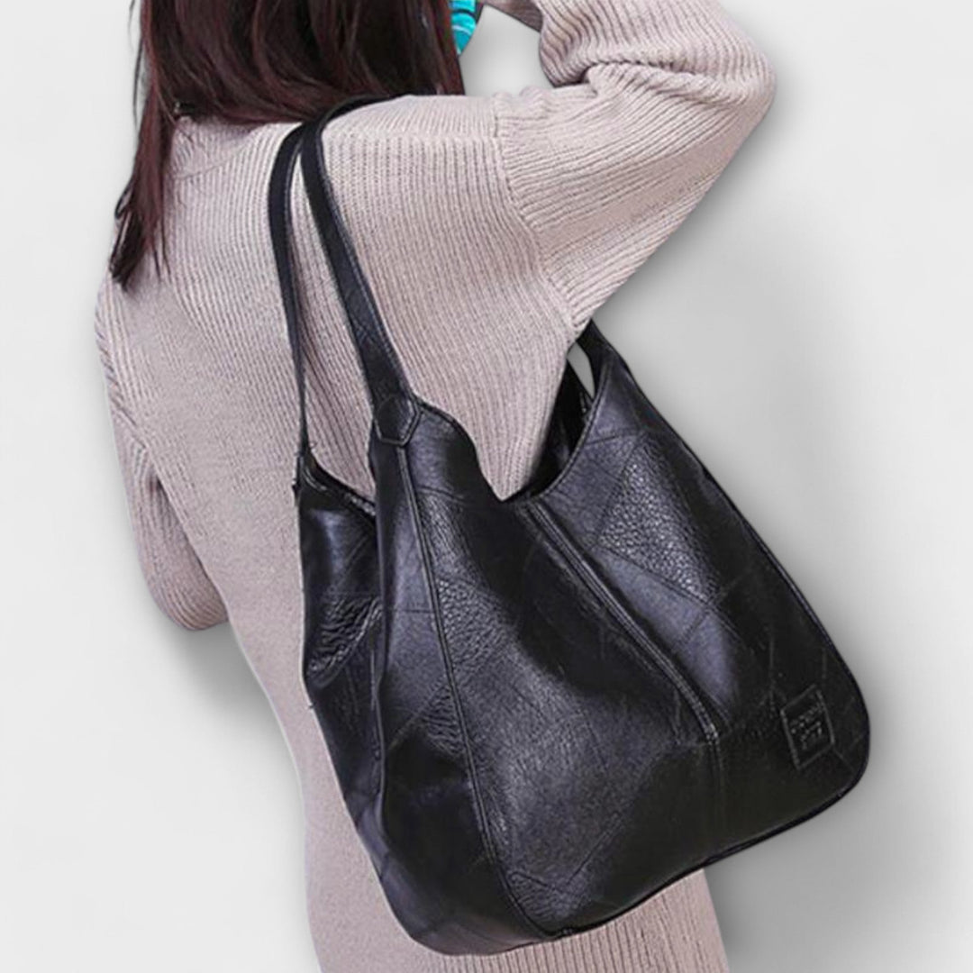 Cécile. - Bolso de cuero vintage