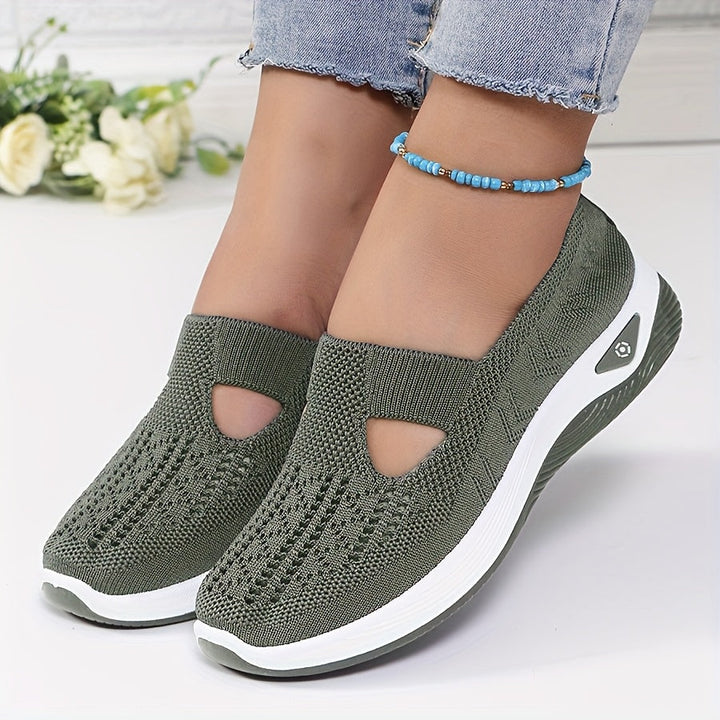 Zapatillas fáciles de poner, confort estable