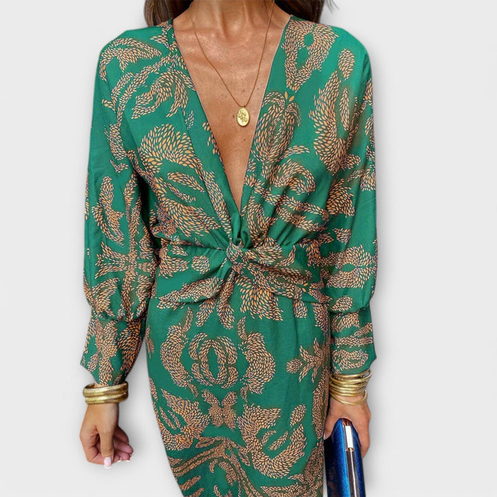 Oriana - Vestido elegante de manga larga