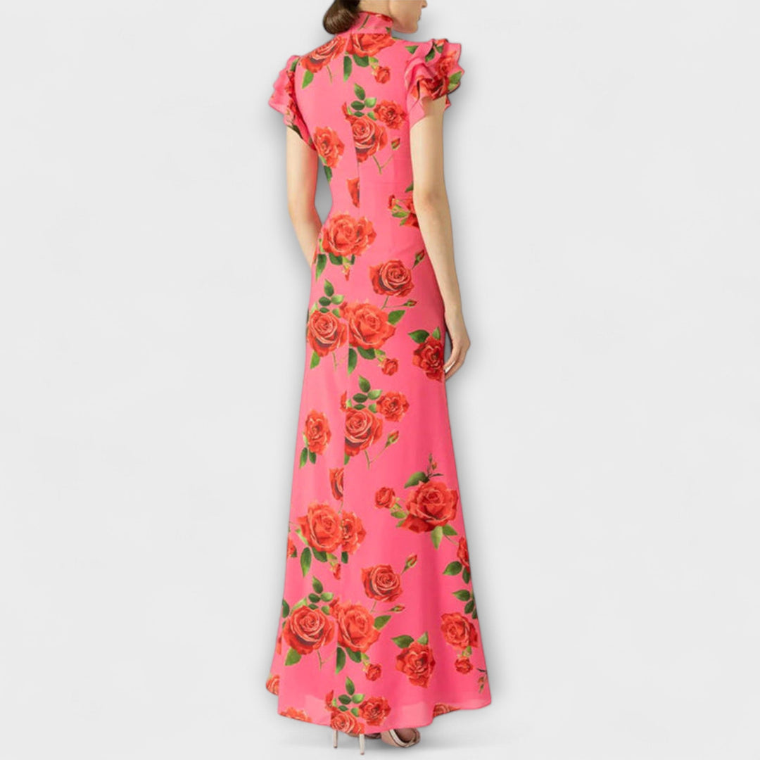 Blanka - Vestido maxi con estampado floral
