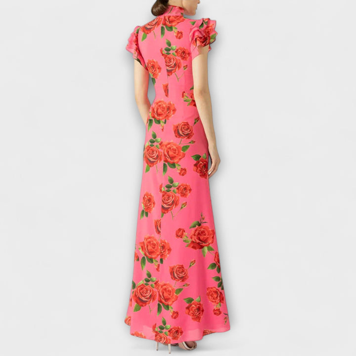 Blanka - Vestido maxi con estampado floral