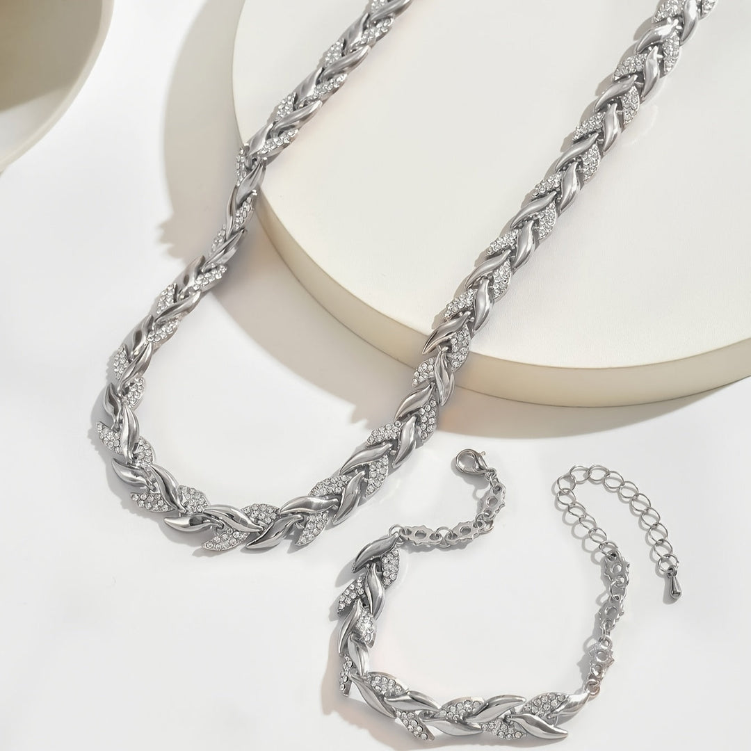 Clara | Conjunto de Collar y Pulsera Cola de Pez