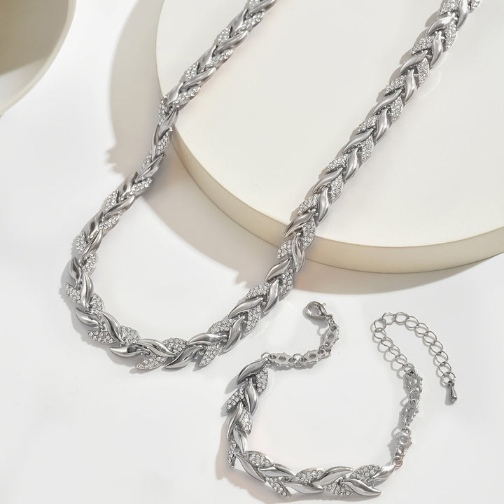 Clara | Conjunto de Collar y Pulsera Cola de Pez