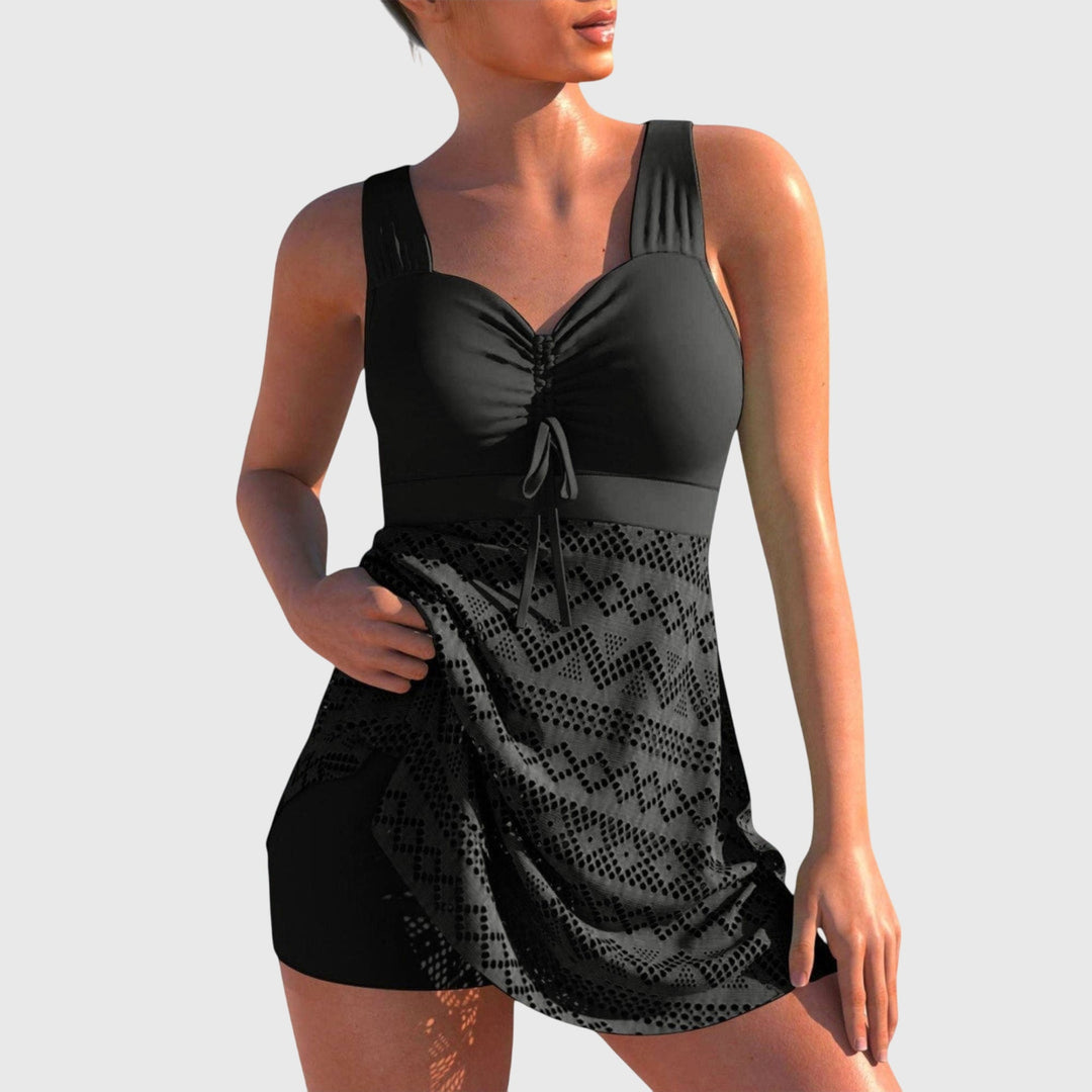 Isabel | Conjunto de Baño de Dos Piezas con Falda