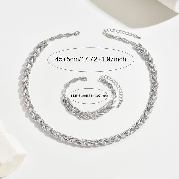 Clara | Conjunto de Collar y Pulsera Cola de Pez