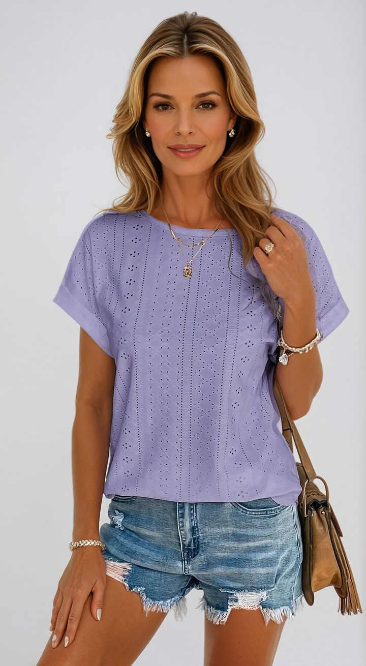 Becky™ | Top Casual con Ojal