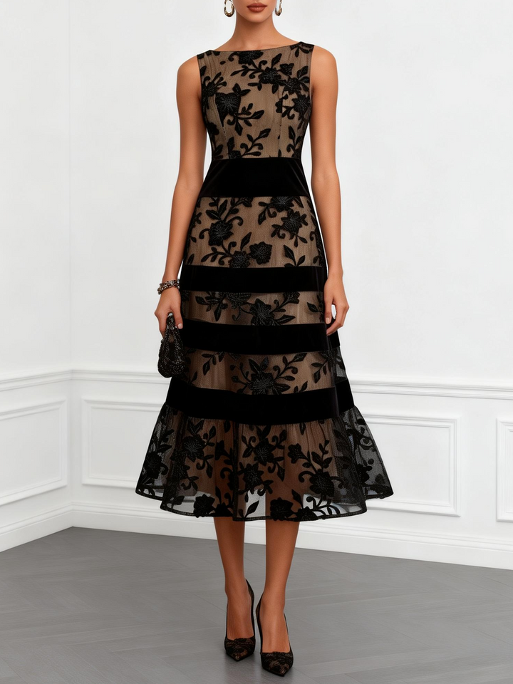 Beatriz | Vestido Midi de Encaje Favorecedor