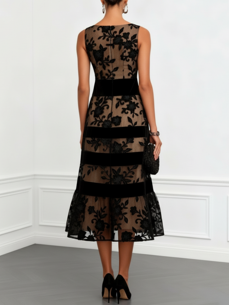 Beatriz | Vestido Midi de Encaje Favorecedor