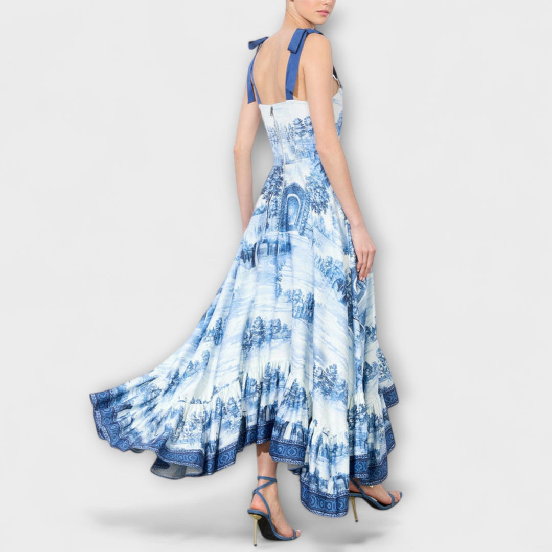 Lucia - Encantador vestido maxi floral