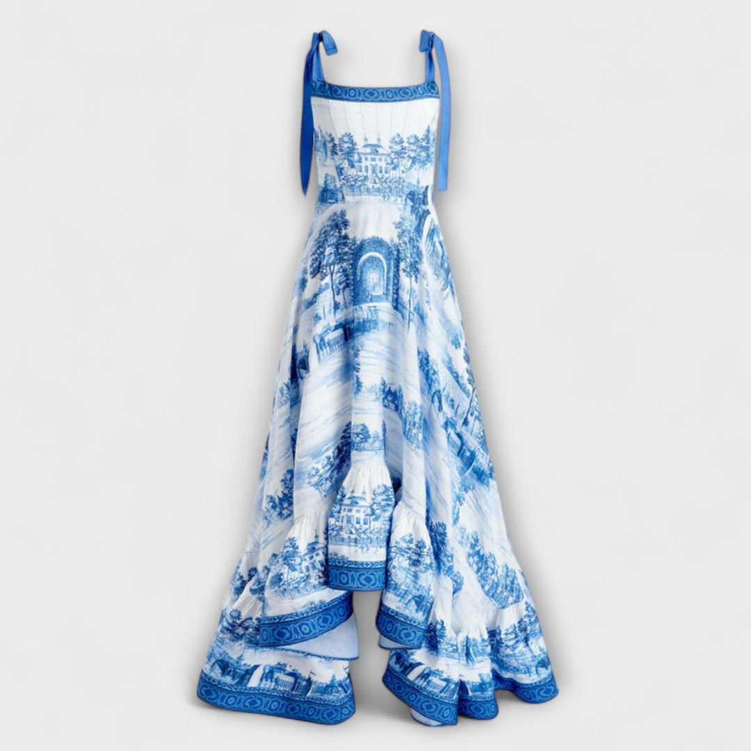 Lucia - Encantador vestido maxi floral
