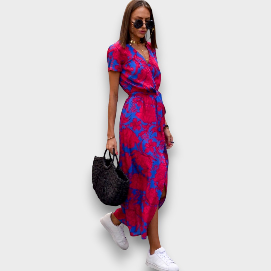 Anna - Vestido con Estampado Floral