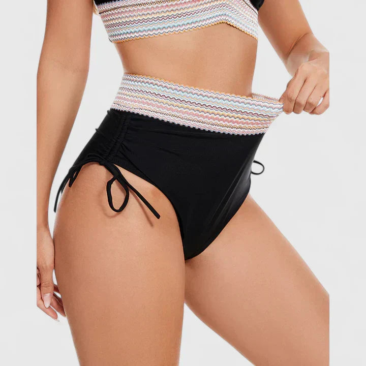 Jacinta | Conjunto de Bikini Floral con Cintura Alta