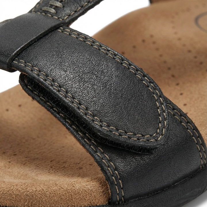 Lucía | Sandalias Ortopédicas con Diseño en T y Cierre Ajustable