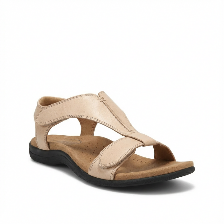 Lucía | Sandalias Ortopédicas con Diseño en T y Cierre Ajustable