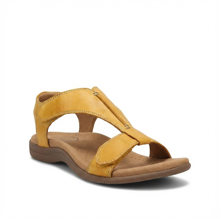Lucía | Sandalias Ortopédicas con Diseño en T y Cierre Ajustable