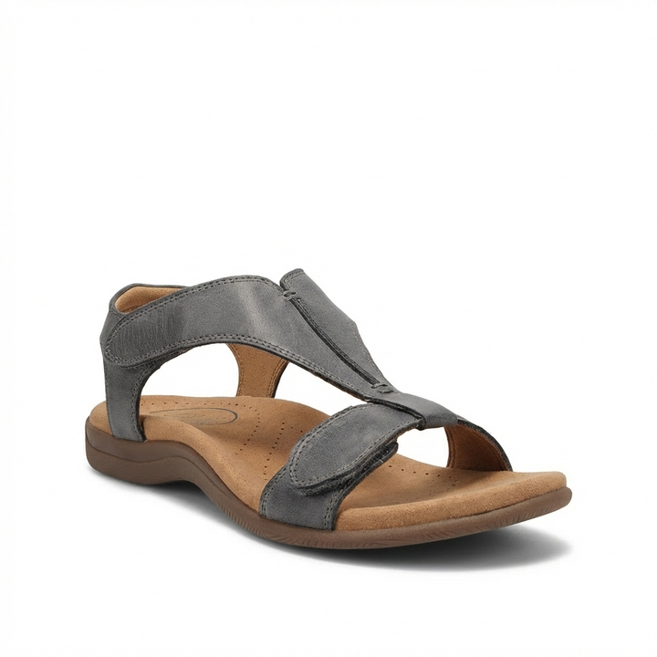 Lucía | Sandalias Ortopédicas con Diseño en T y Cierre Ajustable