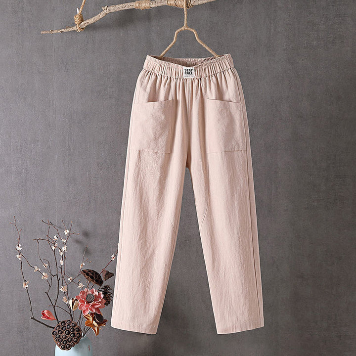 Mercedes | Pantalones Relajados con Bolsillos