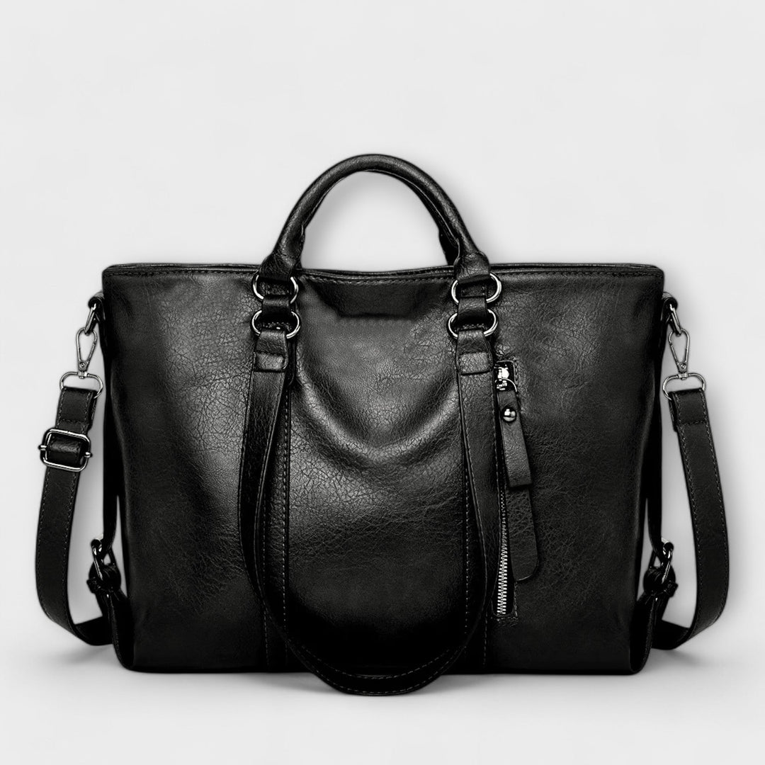 Cécile. - Gran bolsa de cuero
