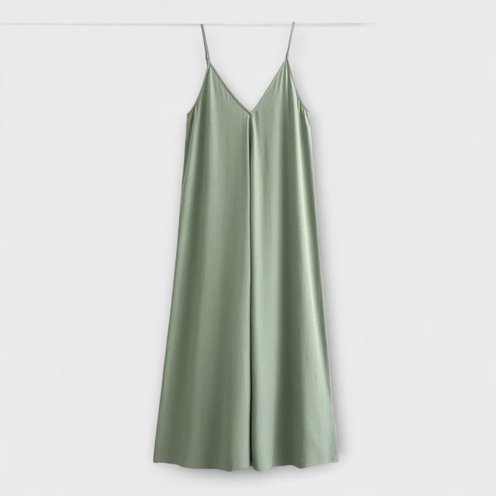 Maxi vestido sin mangas