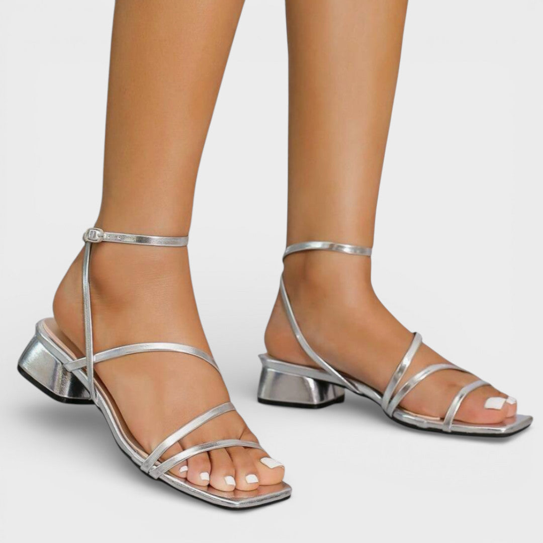 Aurelia | Sandalias Tacón Grueso Mujer Elegantes