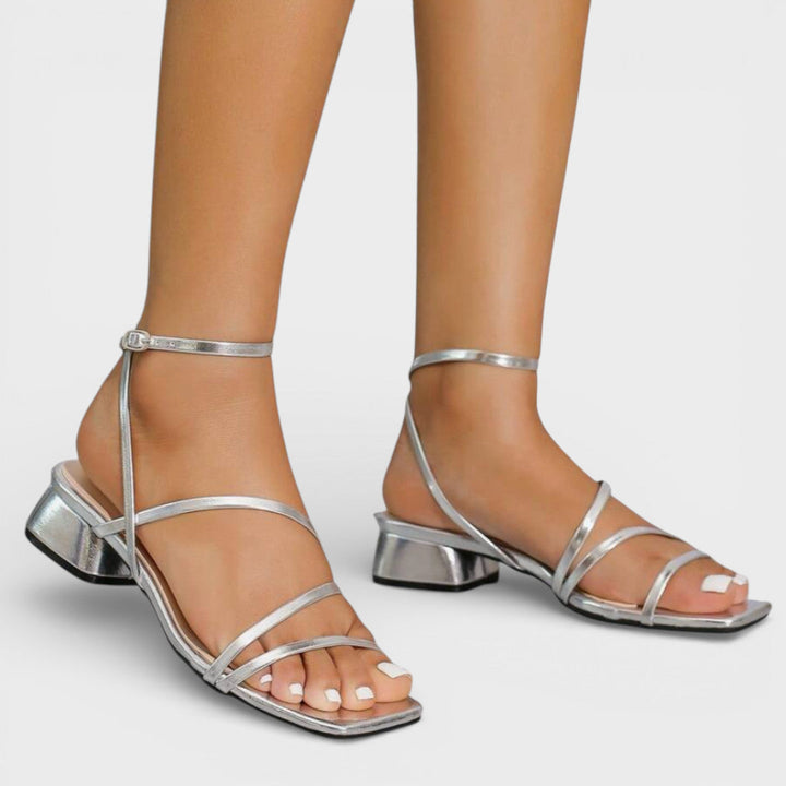 Aurelia | Sandalias Tacón Grueso Mujer Elegantes