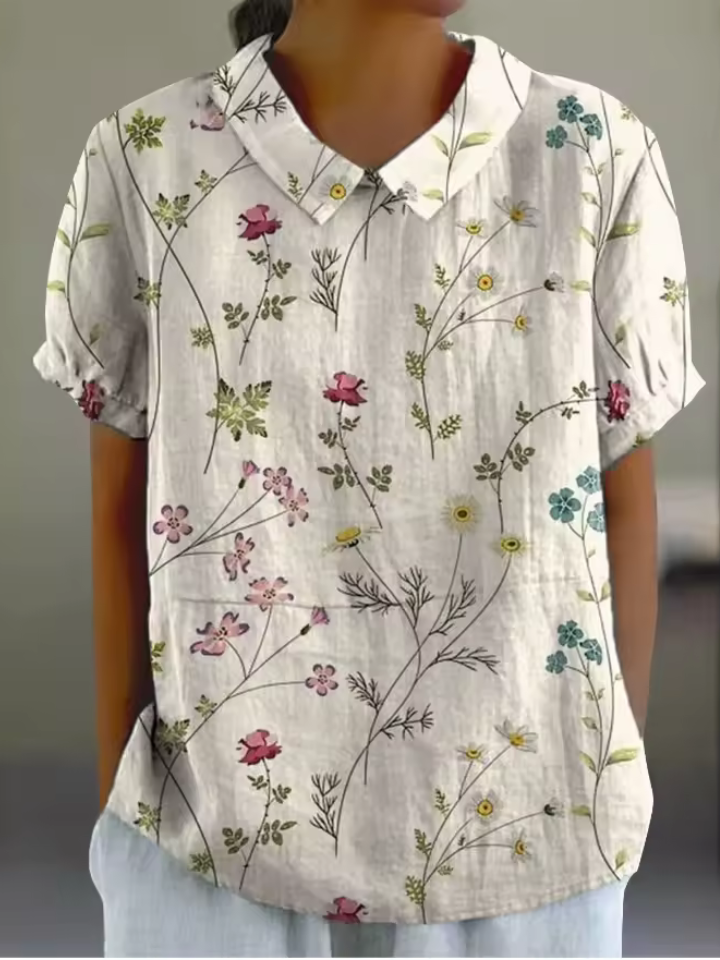 Flora | Camisa Floral de Verano