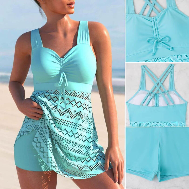 Grace™ | Tankini con Fruncidos