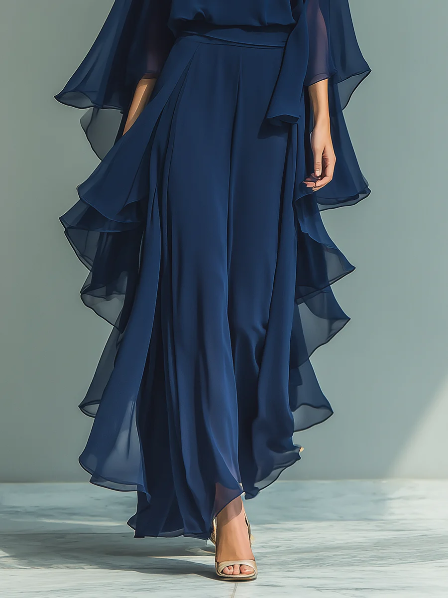 Micaela | Conjunto Elegante de Dos Piezas con Mangas Acampanadas