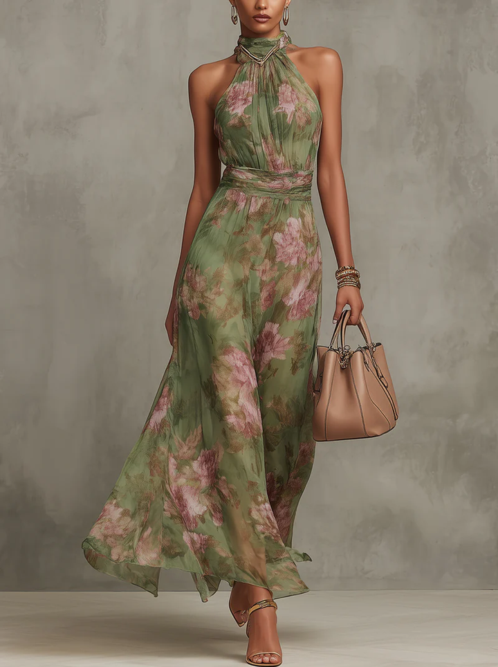Sofía | Vestido Maxi Floral Elegante