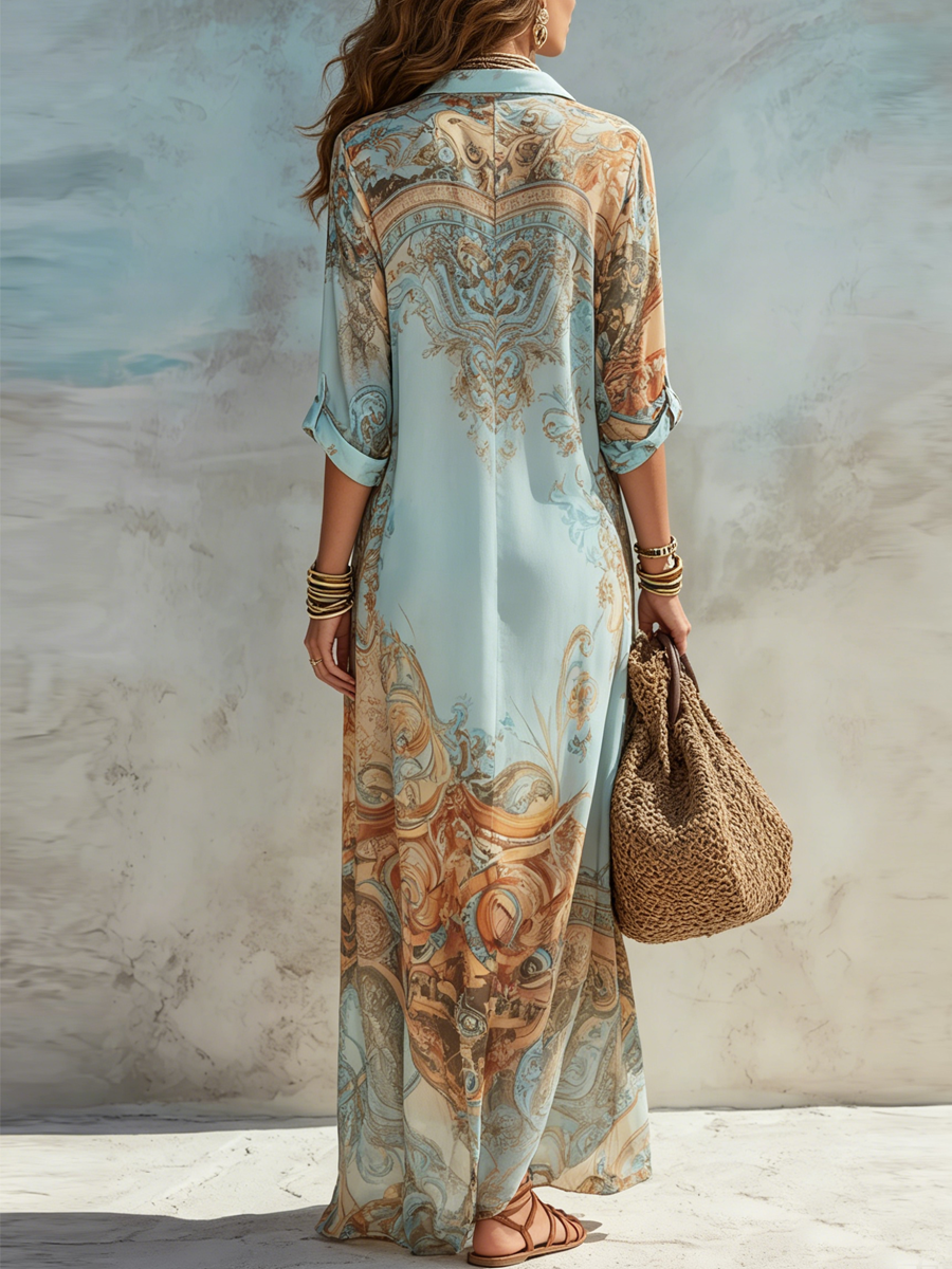 Lourdes | Vestido Mediterráneo de Verano