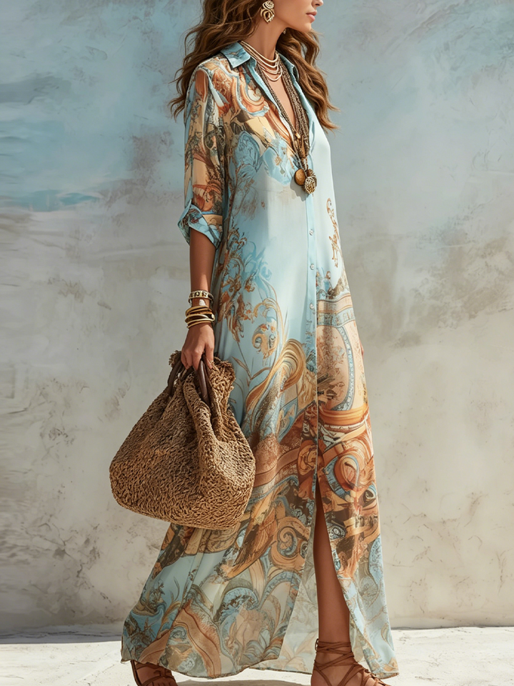 Lourdes | Vestido Mediterráneo de Verano