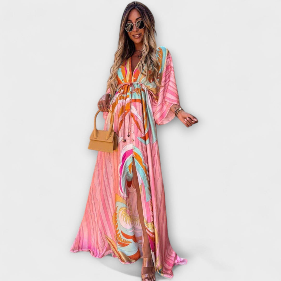 Isla - Vestido colorido y estiloso