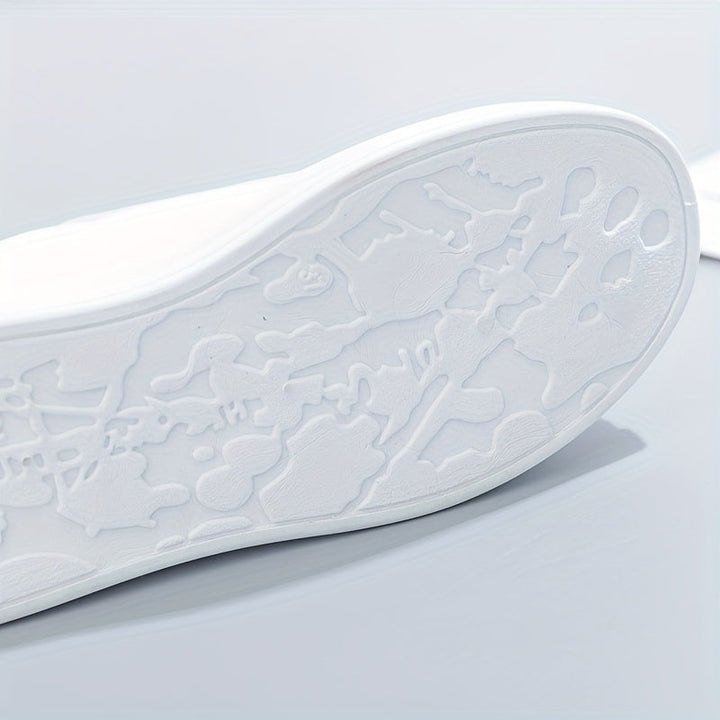 Zapatillas blancas chic confort ligero
