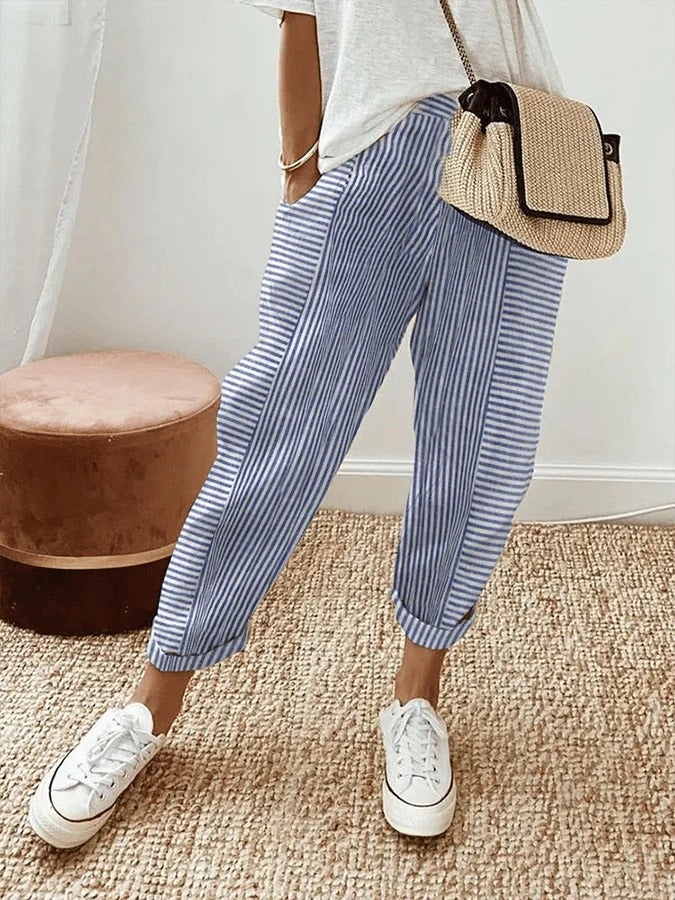 Lora - Pantalón Rayado