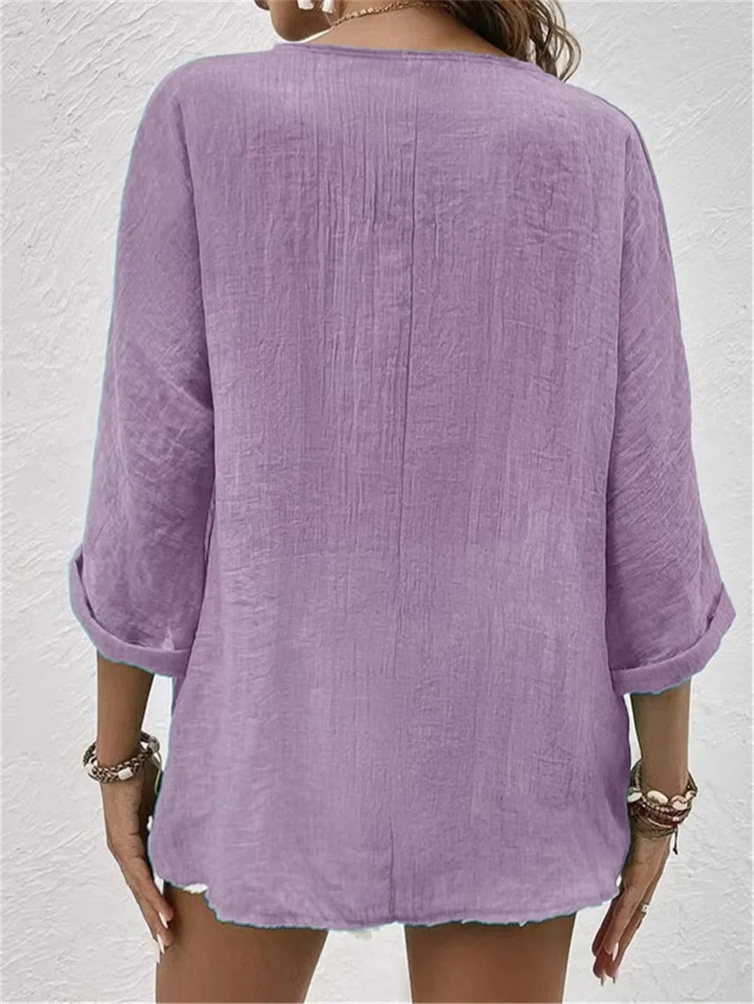 Fernanda | Blusa Ligera de Verano con Botones