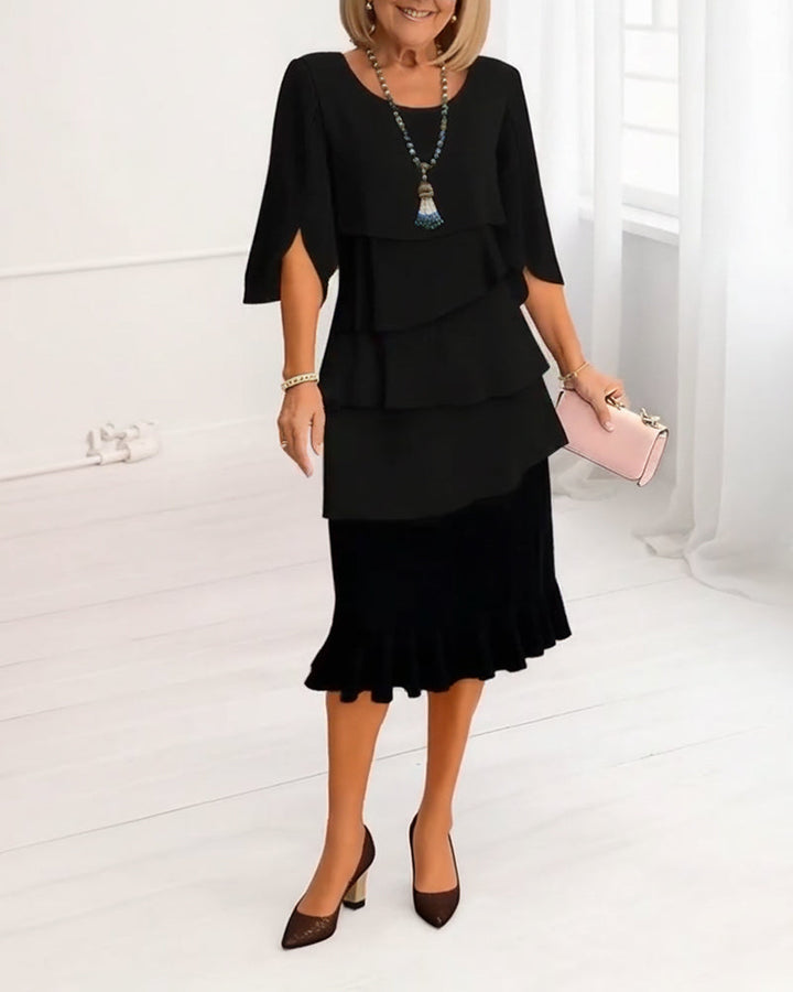 Mila | Vestido Elegante y Confortable con Volantes