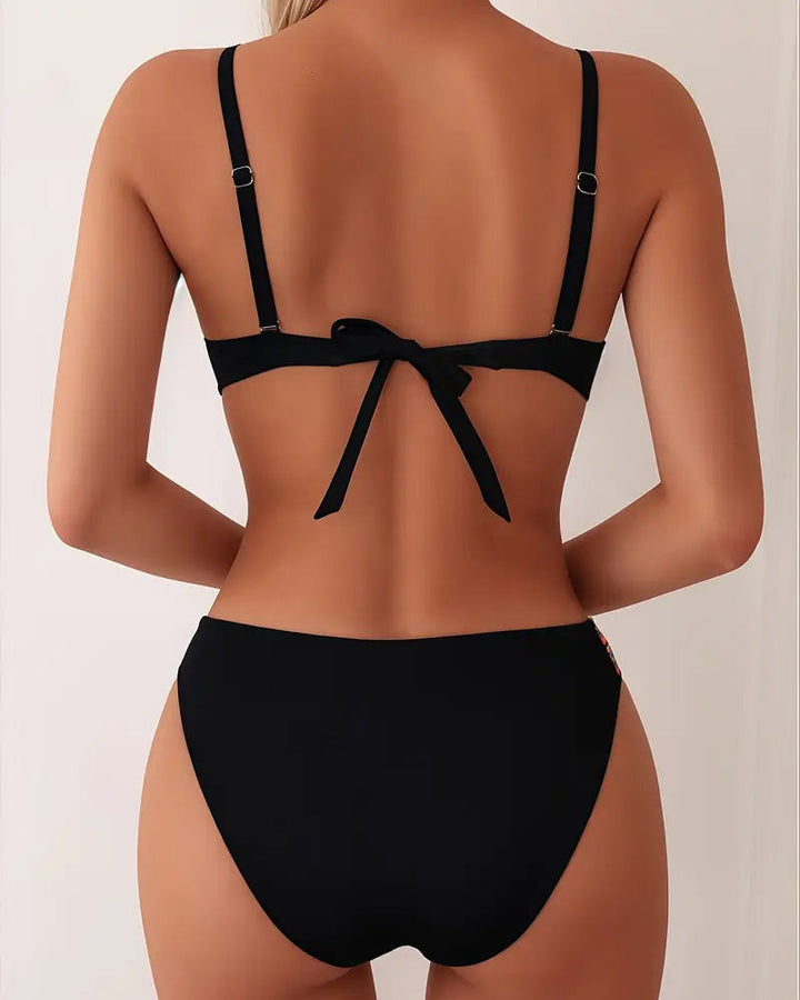 Lois™ | Conjunto de Bikini Sin Espalda Seductor