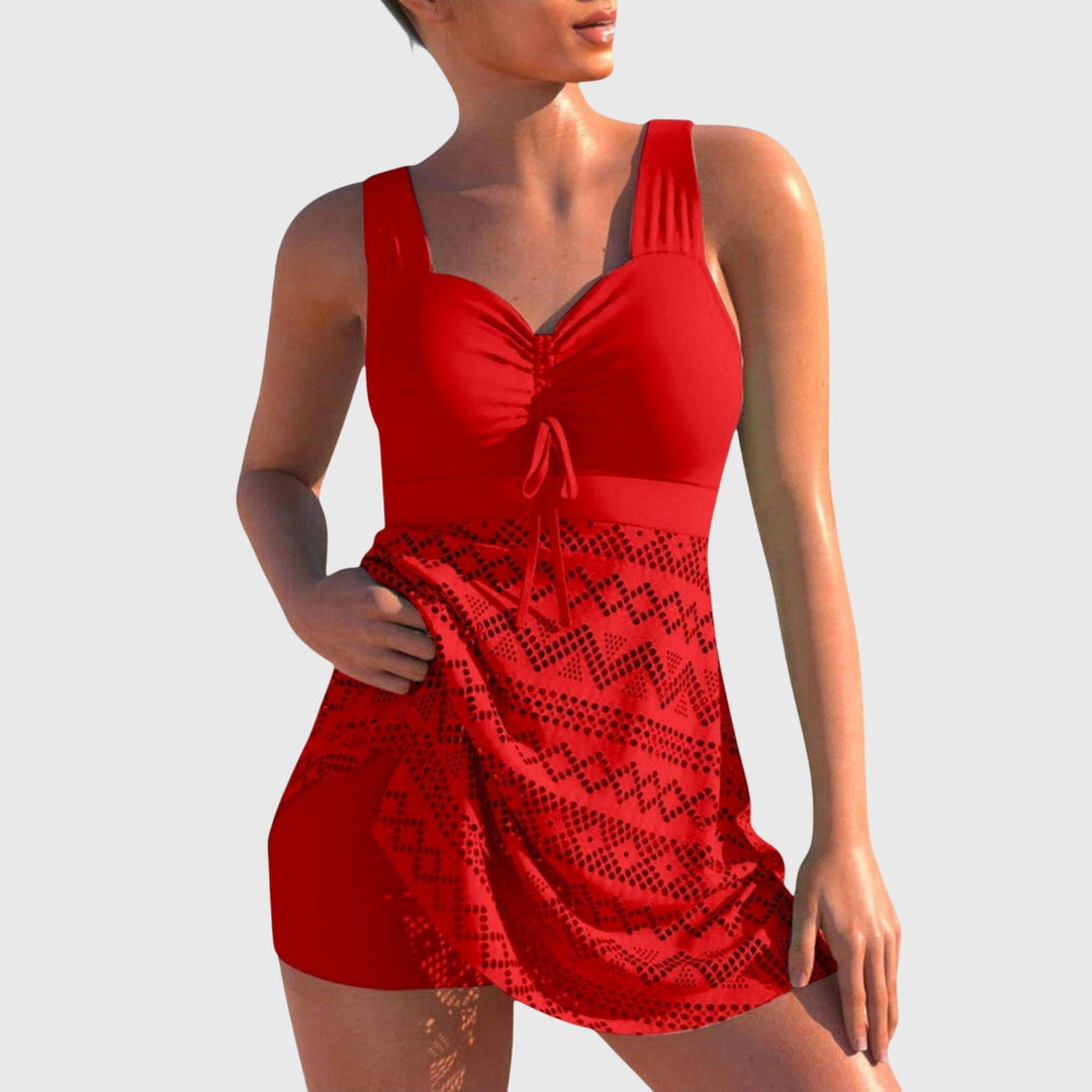 Isabel | Conjunto de Baño de Dos Piezas con Falda